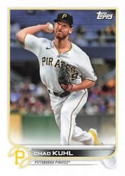2022 Topps Mini Base Set Chad Kuhl #601 card