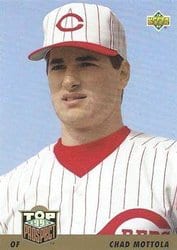 1993 Upper Deck Base Set Chad Mottola #443 card