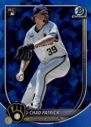2025 Bowman Chrome Sapphire Edition Base Set Chad Patrick #28 card