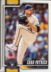 2026 Topps Base Set Chad Patrick #217 card