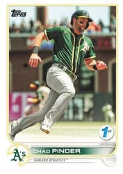 2022 Topps 1st Edition Base Set Chad Pinder #95 card