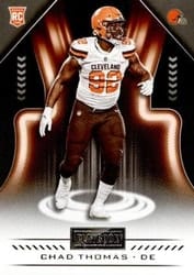 2018 Panini Playbook Base Set Chad Thomas #135 card