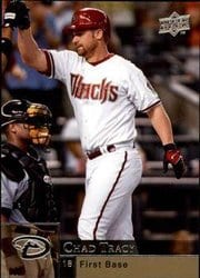 2009 Upper Deck Base Set Chad Tracy #13 card