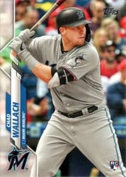 2020 Topps Base Set Chad Wallach #658 card
