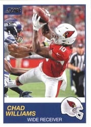 2019 Score Base Set Chad Williams #289 card