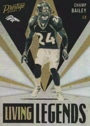 2021 Panini Prestige Living Legends Champ Bailey #LL-13 card
