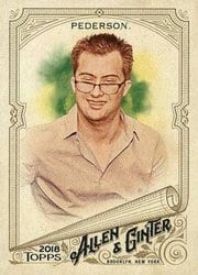 2018 Topps Allen & Ginter Base Set Champ Pederson #43 card