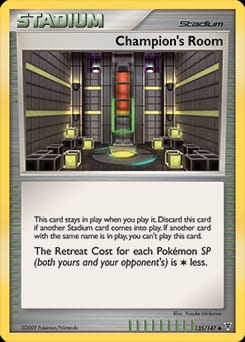 Supreme Victors Champion's Room #135 card