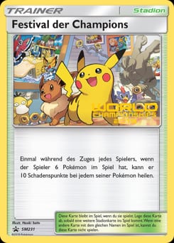 SM Black Star Promos Champions Festival #SM231 card
