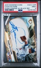 2025 Topps Diamond Icons Icons Chrome Autographs Chan Ho Park #ACC-CHP card