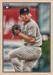 2019 Bowman Heritage Base Set Chance Adams #53VR-7 card