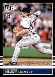 2019 Donruss Base Set Chance Adams #240 card