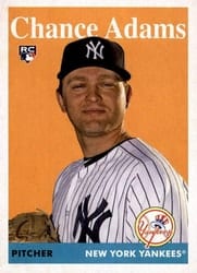 2019 Topps Archives Base Set Chance Adams #9 card