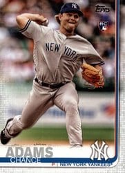 2019 Topps Base Set Chance Adams #98 card