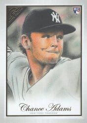 2019 Topps Gallery Base Set Chance Adams #111 card