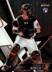 2018 Finest Base Set Chance Sisco #85 card