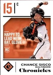 2018 Panini Chronicles Base Set Chance Sisco #57 card
