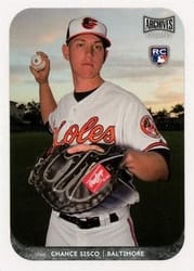 2018 Topps Archives Snapshots Base Chance Sisco #AS-CS card