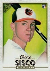 2018 Topps Gallery Base Set Chance Sisco #193 card