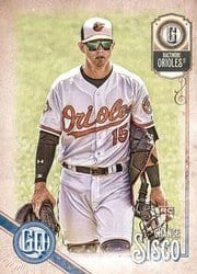 2018 Topps Gypsy Queen Base Set Chance Sisco #152 card
