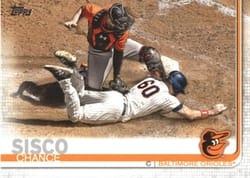 2019 Topps Base Set Chance Sisco #529 card