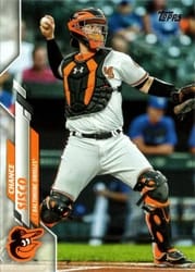 2020 Topps Base Set Chance Sisco #187 card