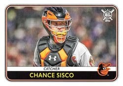 2020 Topps Big League Base Set Chance Sisco #181 card