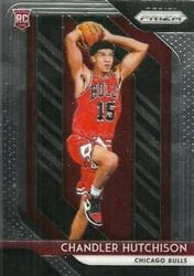 2018-19 Panini Prizm Base Set Chandler Hutchison #70 card