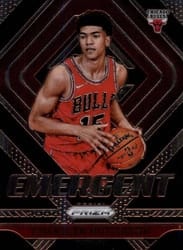 2018-19 Panini Prizm Emergent Chandler Hutchison #22 card