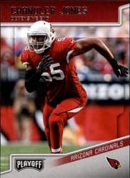 2018 Panini Playoff Base Set Chandler Jones #6 card