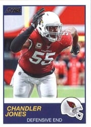2019 Score Base Set Chandler Jones #287 card