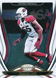 2020 Panini Certified Base Set Chandler Jones #40 card