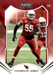 2021 Panini Playoff Base Set Chandler Jones #181 card