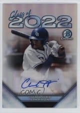 2022 Bowman Draft Class of 2022 Autographs Chandler Simpson #C22A-CS card