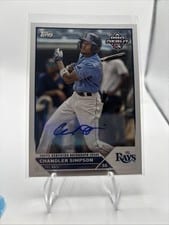 2023 Topps Pro Debut Autographs Chandler Simpson #PD-184 card