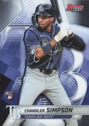 2025 Bowman's Best Base Set Chandler Simpson #66 card