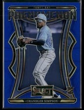2025 Panini Select Phenomenon Chandler Simpson #8 card