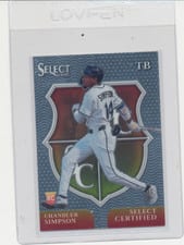 2025 Panini Select Select Certified Chandler Simpson #20 card