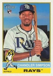 2025 Topps Heritage Base Set Chandler Simpson #519 card