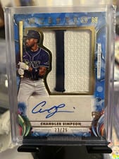 2025 Topps Inception Inception Autograph Jumbo Patch Chandler Simpson #IAJP-CSI card