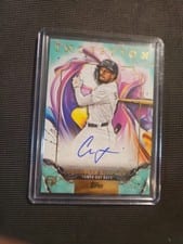 2025 Topps Inception Rookie & Emerging Stars Autographs Chandler Simpson #RESA-CSI card