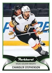 2021-22 Parkhurst Base Set Chandler Stephenson #177 card