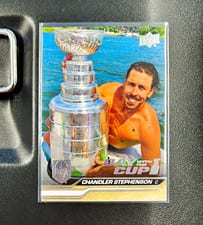 2023-24 Upper Deck Day With The Cup Chandler Stephenson #DC14 card