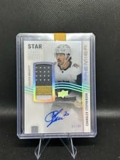 2023-24 Upper Deck Premier Acetate Star Autograph Patch Chandler Stephenson #AV-CS card