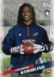 2019 Topps AAF Base Set Channing Stribling #126 card