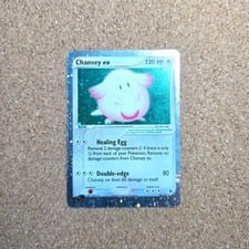2003 Ruby & Sapphire Chansey ex #96 card