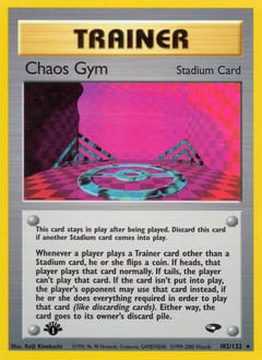 Gym Challenge Chaos Gym #102 card