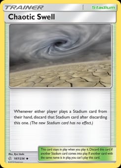 Cosmic Eclipse Chaotic Swell #187 card