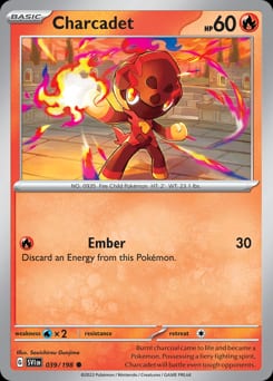 Scarlet & Violet Charcadet #39 card