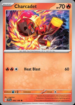 Scarlet & Violet Charcadet #40 card